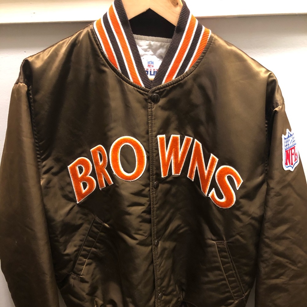 COPY - Vintage Cleveland Browns Starter jacket.